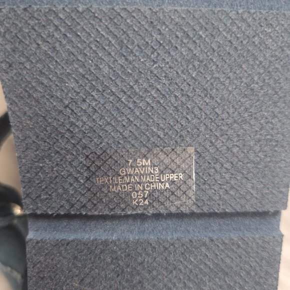 NEW GUESS Women's Avin Logo Sport Denim Sandals Size 7.5 - Picture 10 of 10